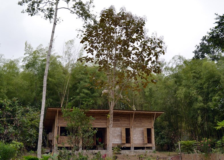 บ้านไม้ไผ่ ไอเดียสร้างบ้านต่างจังหวัด ใช้ชีวิตเรียบง่าย
